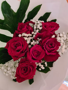 6 Red Roses Bouquet