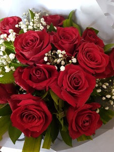 12 Red Roses Bouquet